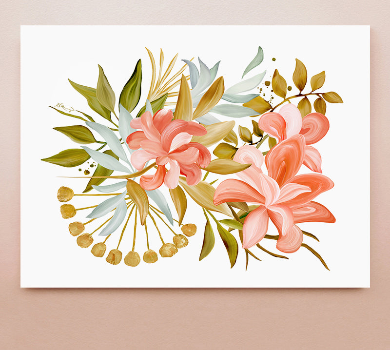 Pura Flor No. 1 Fine Art Print