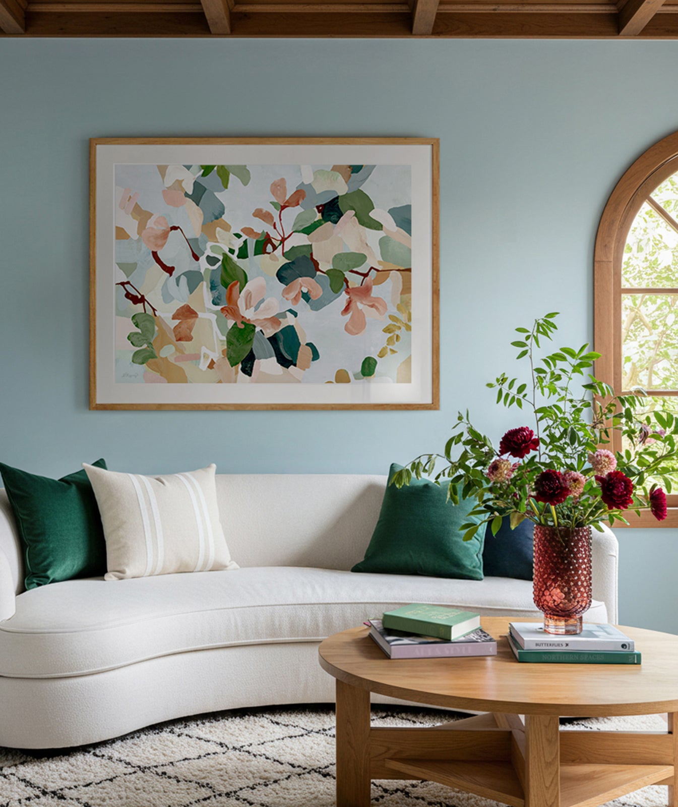 Sigue Las Flores Fine Art Print
